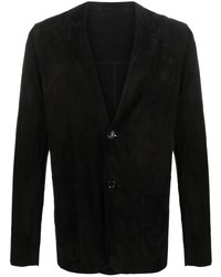 Мужской черный пиджак от Salvatore Santoro