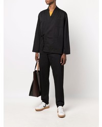 Мужской черный пиджак от Universal Works