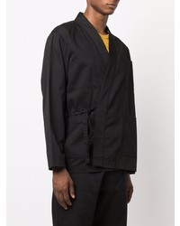 Мужской черный пиджак от Universal Works