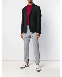 Мужской черный пиджак от Prada