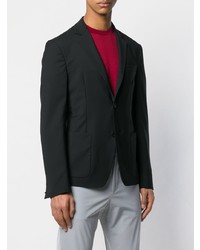 Мужской черный пиджак от Prada