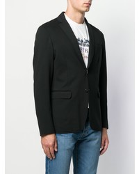 Мужской черный пиджак от Dondup