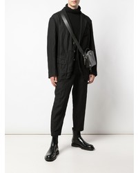 Мужской черный пиджак от Ziggy Chen