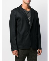 Мужской черный пиджак от Attachment