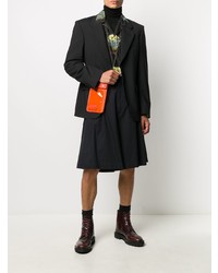 Мужской черный пиджак от MSGM
