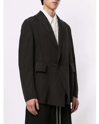 Мужской черный пиджак от Julius