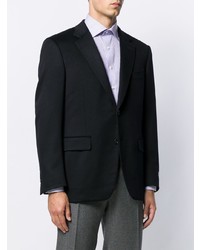 Мужской черный пиджак от Canali