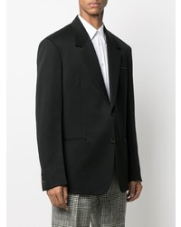 Мужской черный пиджак от Bottega Veneta