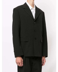 Мужской черный пиджак от Wooyoungmi