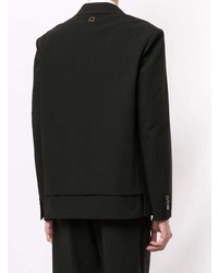 Мужской черный пиджак от Wooyoungmi