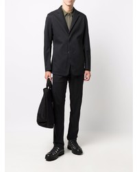 Мужской черный пиджак от Veilance