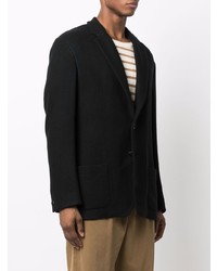 Мужской черный пиджак от Agnona