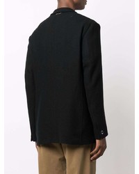 Мужской черный пиджак от Agnona