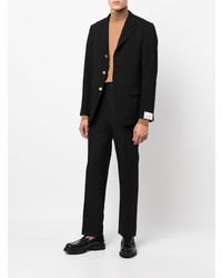 Мужской черный пиджак от Caruso