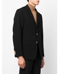 Мужской черный пиджак от Caruso