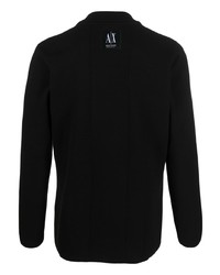 Мужской черный пиджак от Armani Exchange