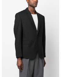 Мужской черный пиджак от Versace