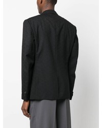 Мужской черный пиджак от Versace