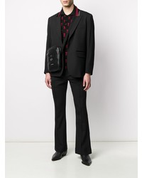 Мужской черный пиджак от Ernest W. Baker