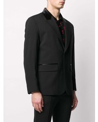 Мужской черный пиджак от Ernest W. Baker