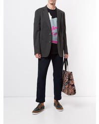 Мужской черный пиджак от Kolor