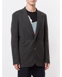 Мужской черный пиджак от Kolor