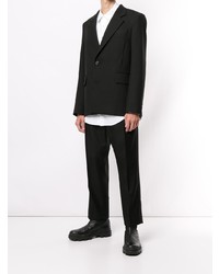 Мужской черный пиджак от Wooyoungmi