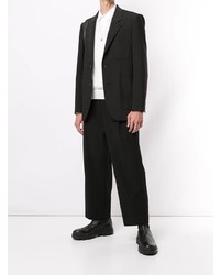 Мужской черный пиджак от Wooyoungmi