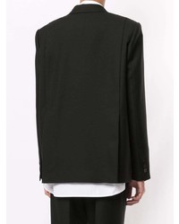 Мужской черный пиджак от Wooyoungmi