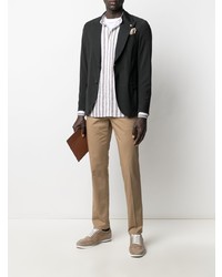 Мужской черный пиджак от Manuel Ritz