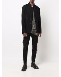 Мужской черный пиджак от Masnada