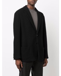 Мужской черный пиджак от Agnona