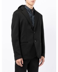 Мужской черный пиджак от Armani Exchange