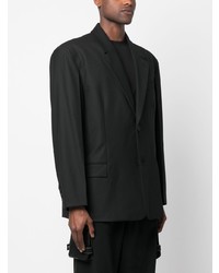 Мужской черный пиджак от Ambush