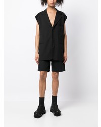 Мужской черный пиджак от Raf Simons