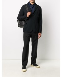 Мужской черный пиджак от Herno