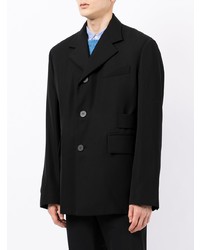 Мужской черный пиджак от Wooyoungmi