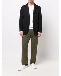 Мужской черный пиджак от Aspesi