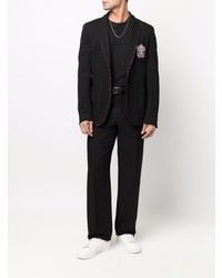 Мужской черный пиджак от Roberto Cavalli