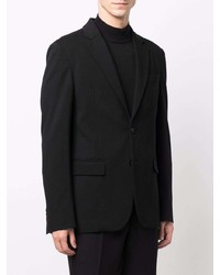 Мужской черный пиджак от Dondup