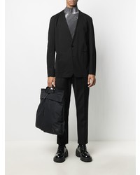 Мужской черный пиджак от Attachment