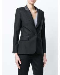 Женский черный пиджак от Styland