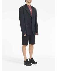 Мужской черный пиджак от MM6 MAISON MARGIELA