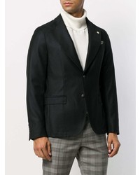Мужской черный пиджак от Manuel Ritz