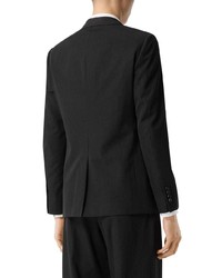 Мужской черный пиджак от Burberry