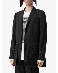 Мужской черный пиджак от Burberry