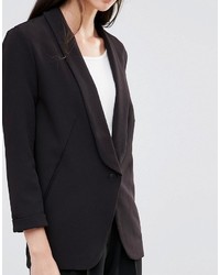 Женский черный пиджак от Minimum