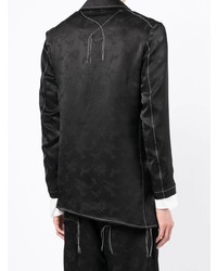 Мужской черный пиджак от Sulvam