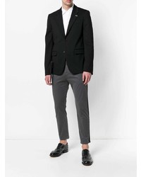 Мужской черный пиджак от Just Cavalli