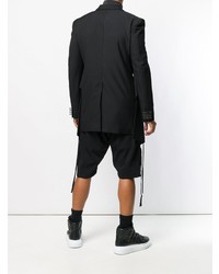 Мужской черный пиджак от D.GNAK